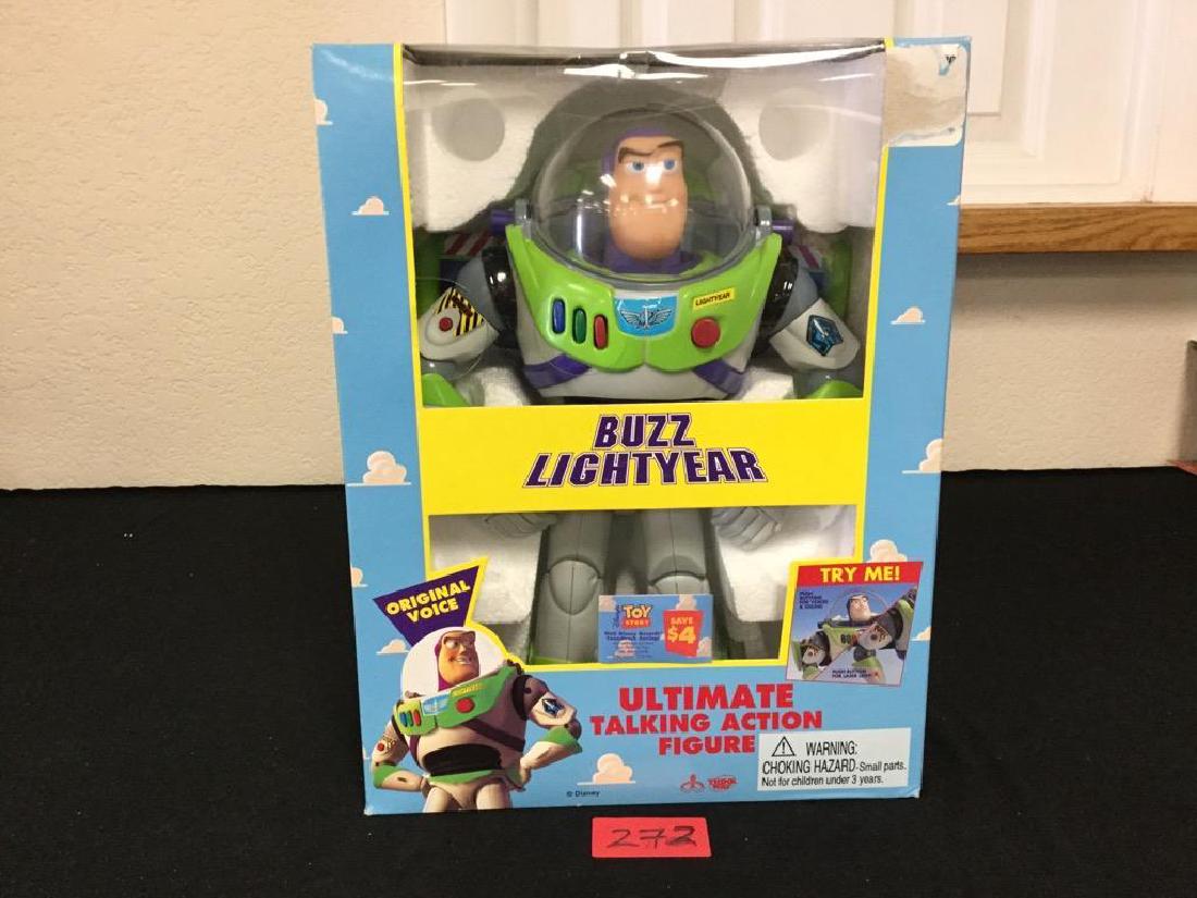 VINTAGE THINK WAY TOY STORY "BUZZ LIGHTYEAR" ULTIMATE: VINTAGE THINK WAY TOY STORY "BUZZ LIGHTYEAR" ULTIMATE TALKING ACTION FIGURE. LNIB RARE PIECE
