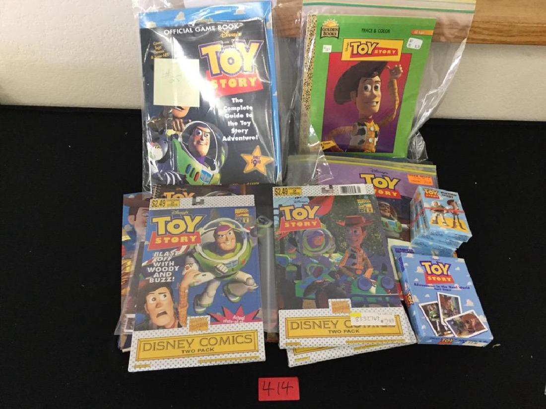 VINTAGE TOY STORY. BOOKS, GAMES, COMIC BOOKS, PLAYING (1 of 2)