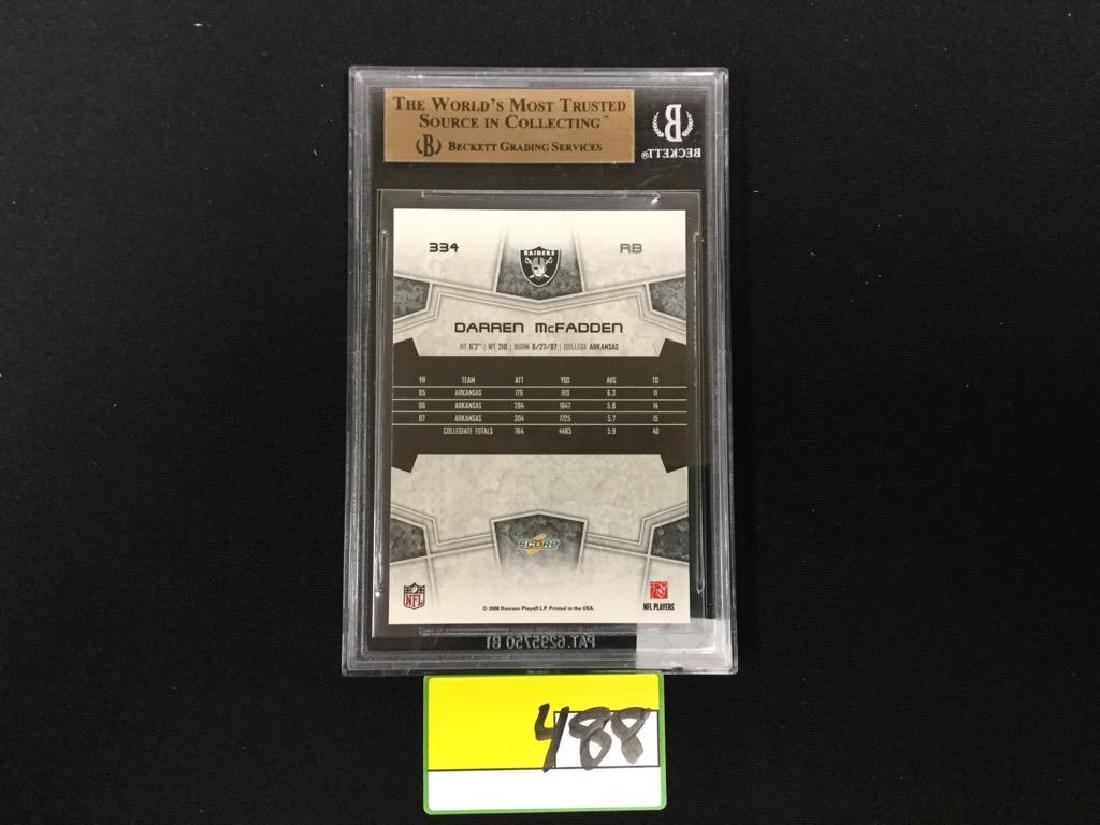 Score Darren McFadden Rc BGS 9.5 (1 of 2)