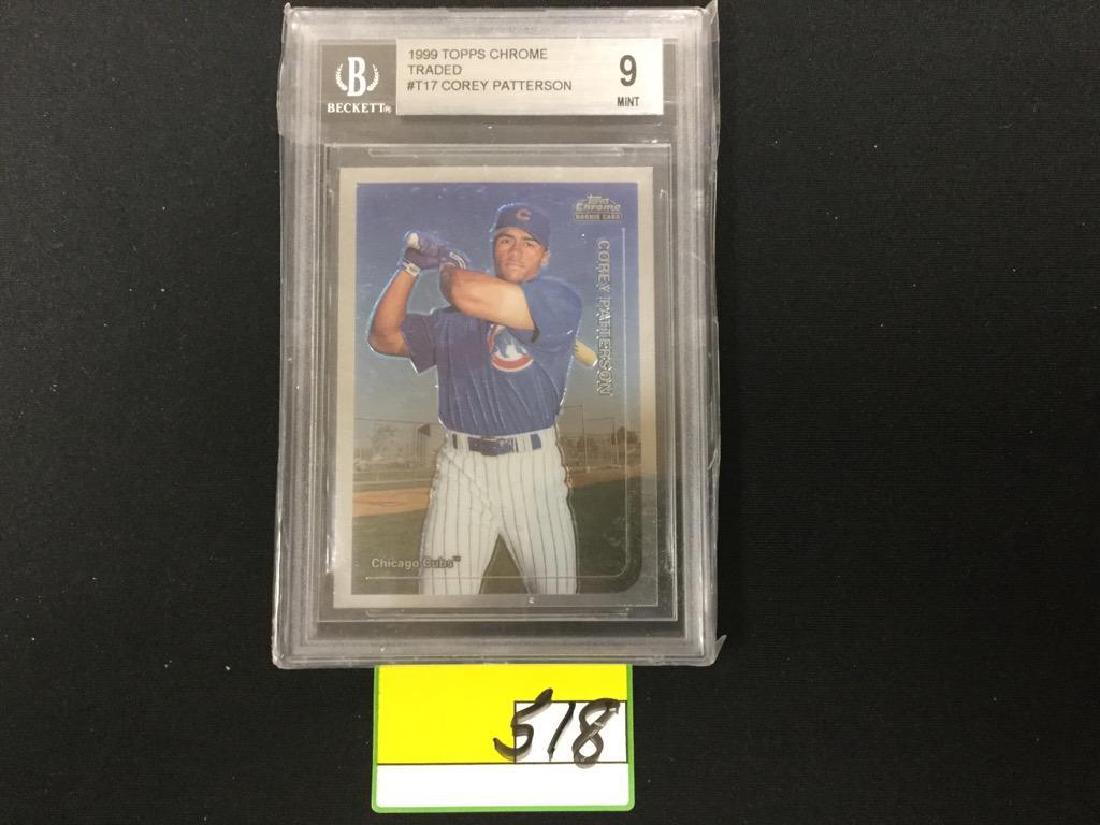 1999 Topps Chrome Traded Corey Patterson Rc BGS 9 (1 of 1)