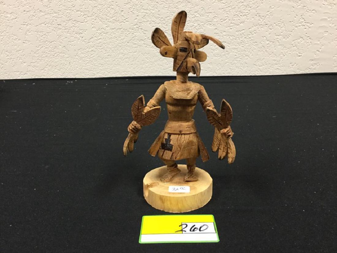 NATIVE AMERICAN HAND CARVED NAVAJO "RED TAIL HAWK" (1 of 4)