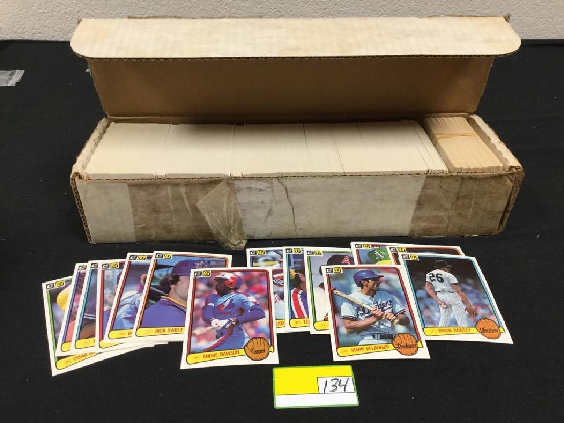 1983 DONRUSS. BASEBALL PUZZLE AND CARDS. COMPLETE SET. (1 of 3)