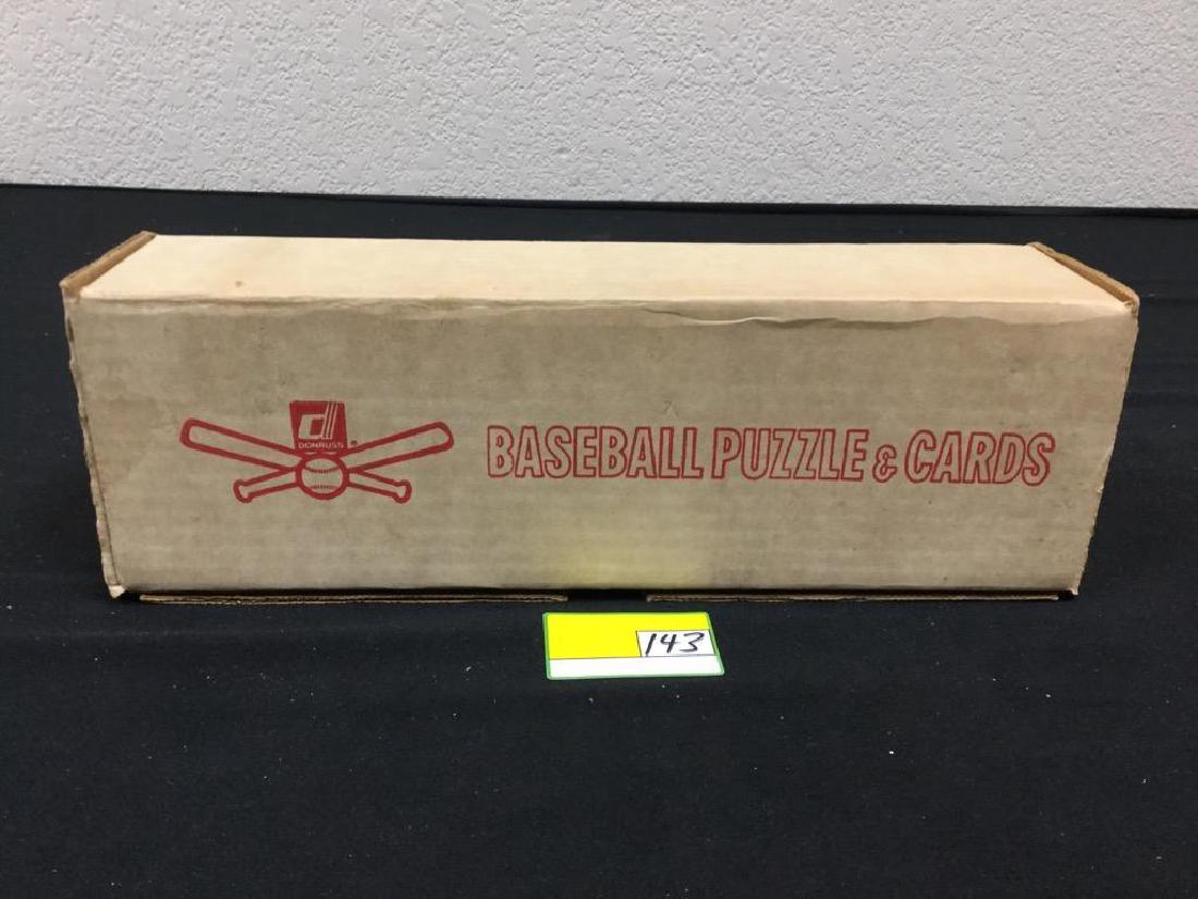 1986 FACTORY SEALED DONRUSS BASEBALL PUZZLE AND CARDS. (1 of 2)