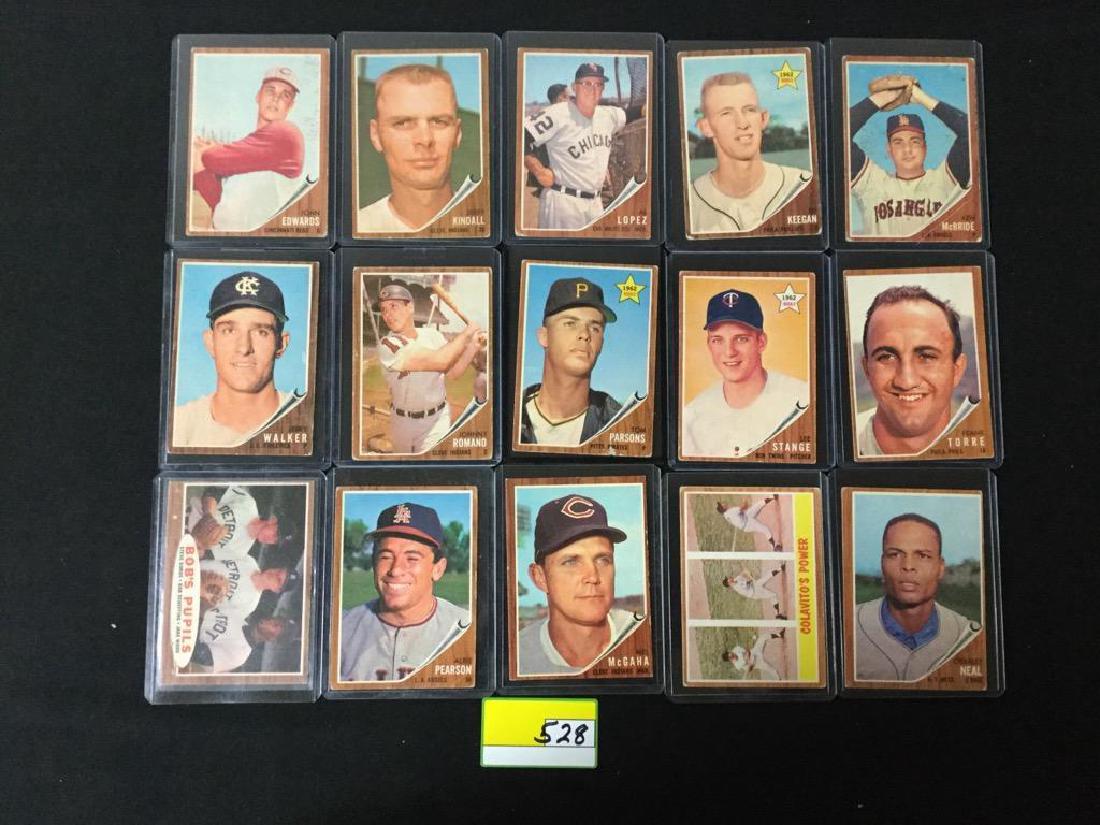 1962 Topps Lot of 25 Cards (1 of 2)