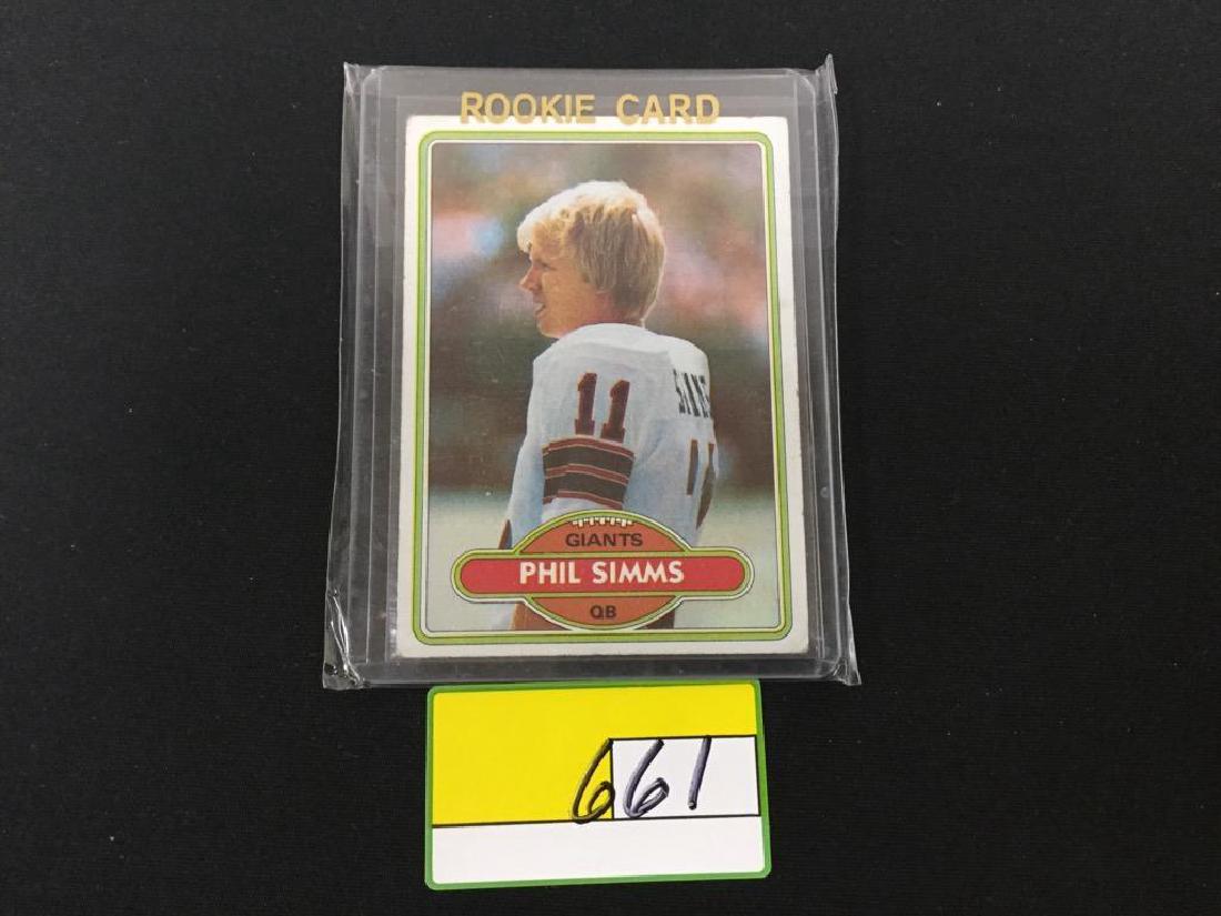VINTAGE 1980 TOPPS #225 PHIL SIMS (RC) ROOKIE CARD.: VINTAGE 1980 TOPPS #225 PHIL SIMS (RC) ROOKIE CARD. HALL OF FAMER