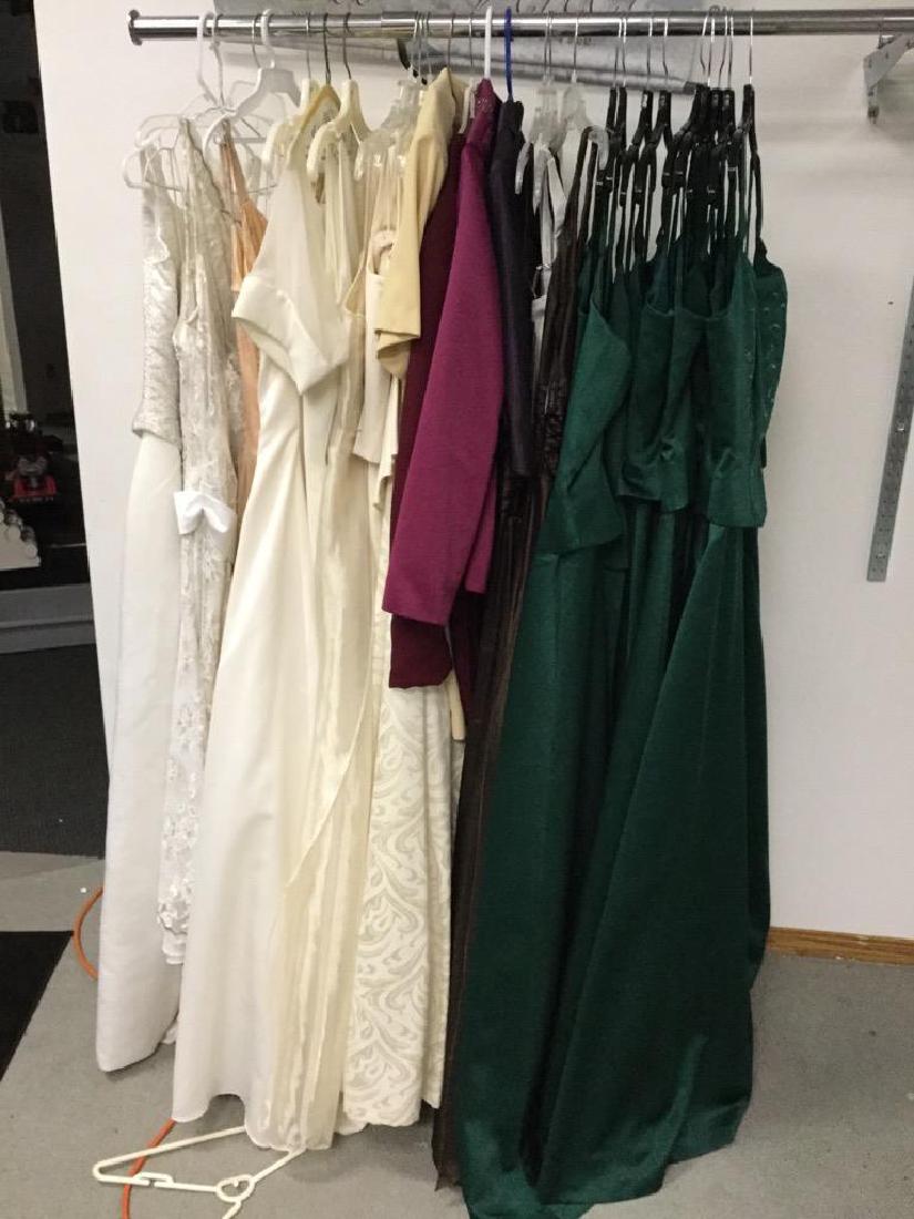 Mixed Lot of 26 Adult Formal Dresses - Assorted: YES, WE SHIP! - Mixed Lot of 26 Adult Formal Dresses - Assorted Styles/Sizes