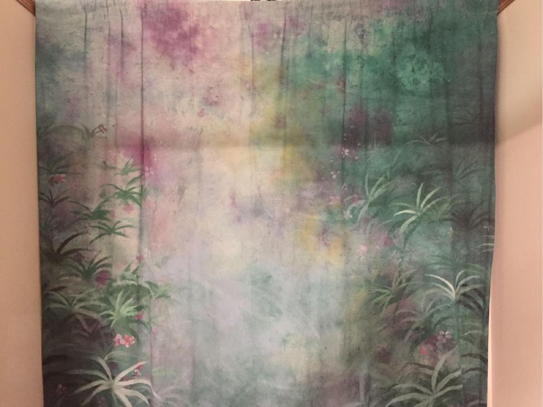 Lot of 2 Beautiful Vinegar Treated Photography: YES, WE SHIP! - Lot of 2 Beautiful Vinegar Treated Photography Backdrops/Curtains -Approximately 8'x8' +/- 6"