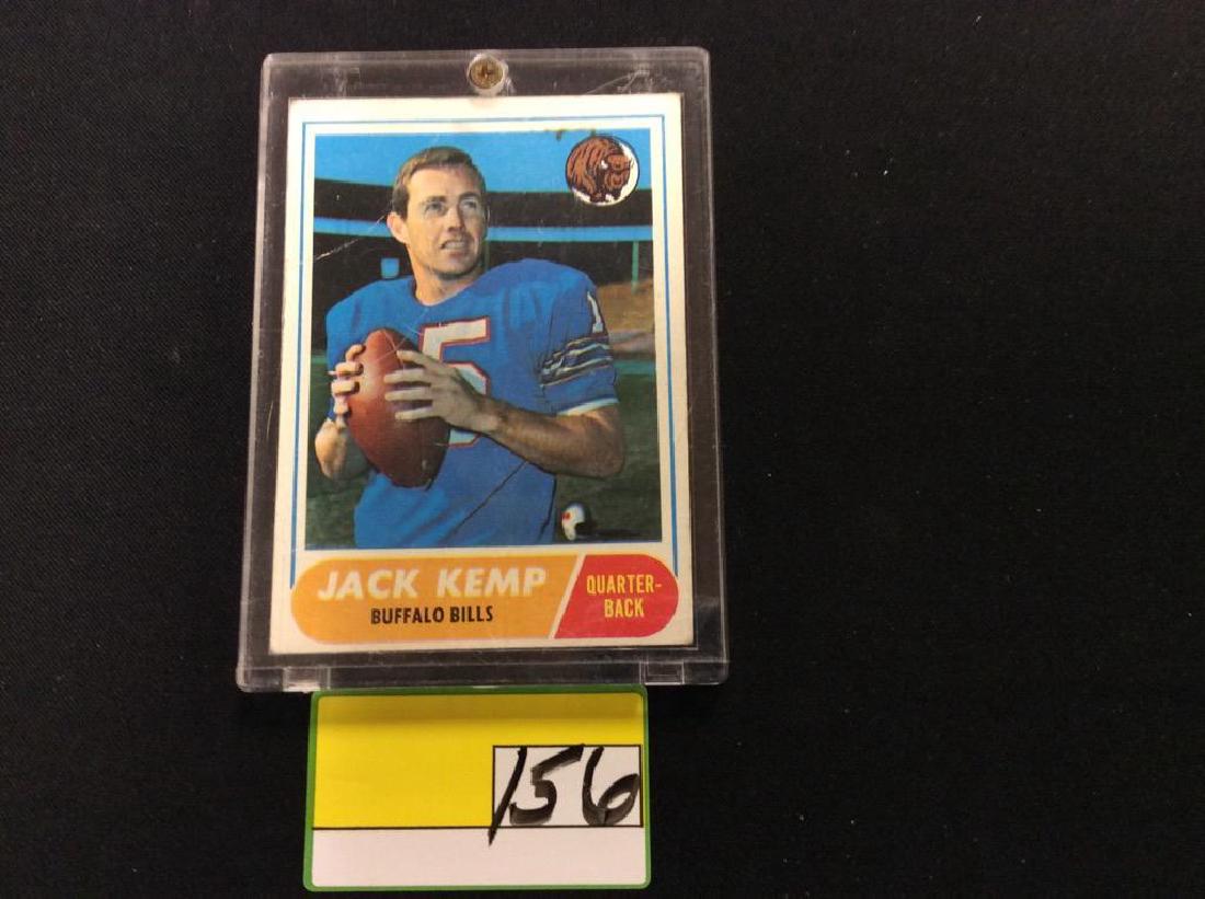 VINTAGE 1968 TOPPS #149 FOOTBALL GREAT "JACK KEMP" (1 of 2)