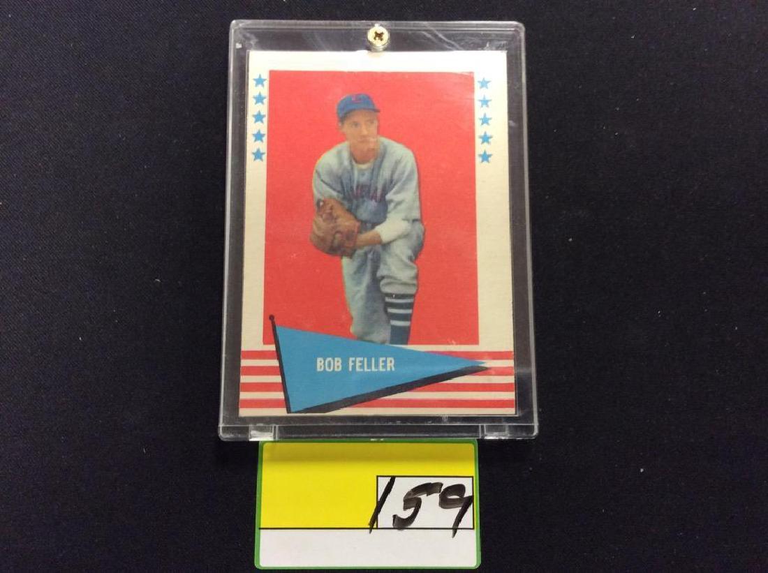 VINTAGE 1961 FLEER BASEBALL GREATS "BOB FELLER" GET (1 of 2)