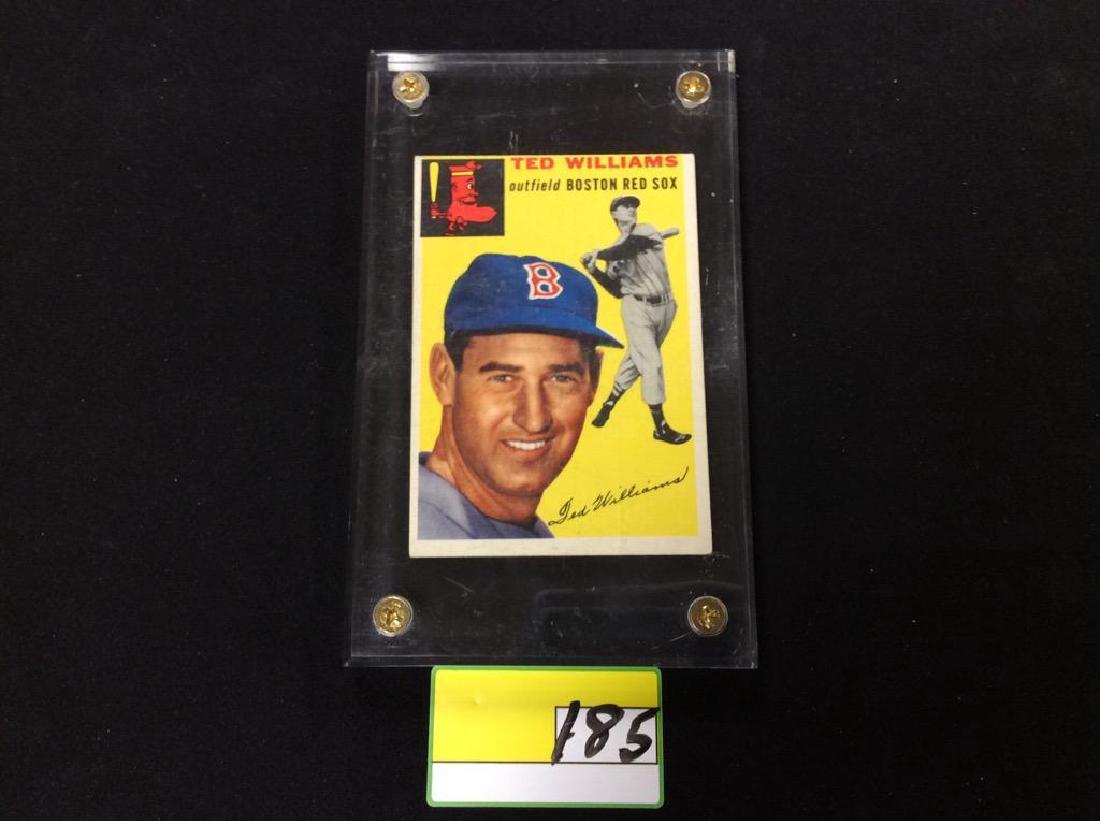 1954 TOPPS #250 "THE YANKEE CLIPPER" TED WILLIAMS. A (1 of 2)