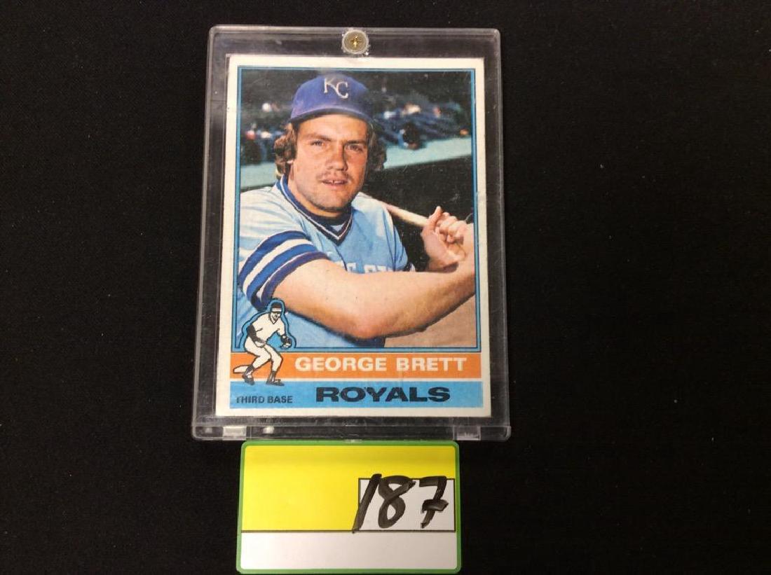 1976 TOPPS #19 GEORGE BRETT. KANSAS CITY ROYALS (1 of 2)