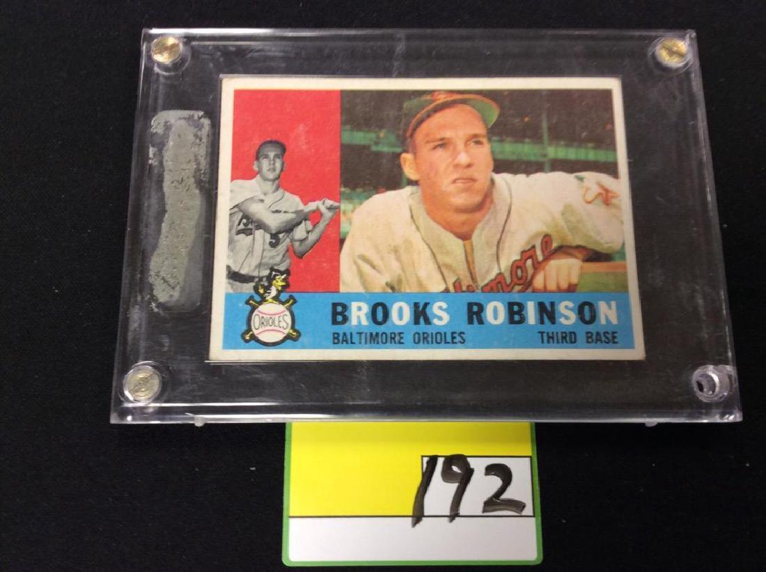 1960 TOPPS #28 BROOKS ROBINSON. THE CARD YOU'VE BEEN: 1960 TOPPS #28 BROOKS ROBINSON. THE CARD YOU'VE BEEN SEARCHING FOR.