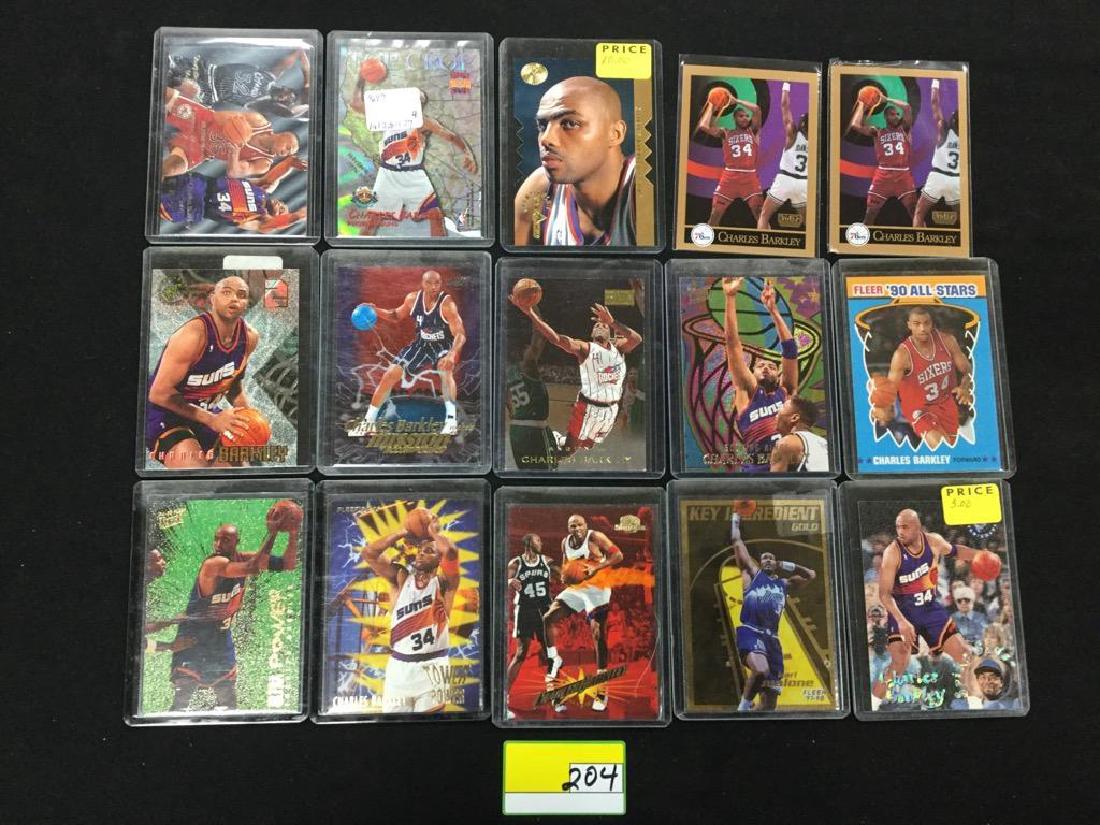 30 COUNT. ASSORTED CHARLES BARKLEY. "SIR CHARLES" IS (1 of 4)
