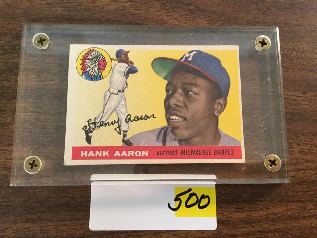 1955 TOPPS HANK AARON (1 of 2)
