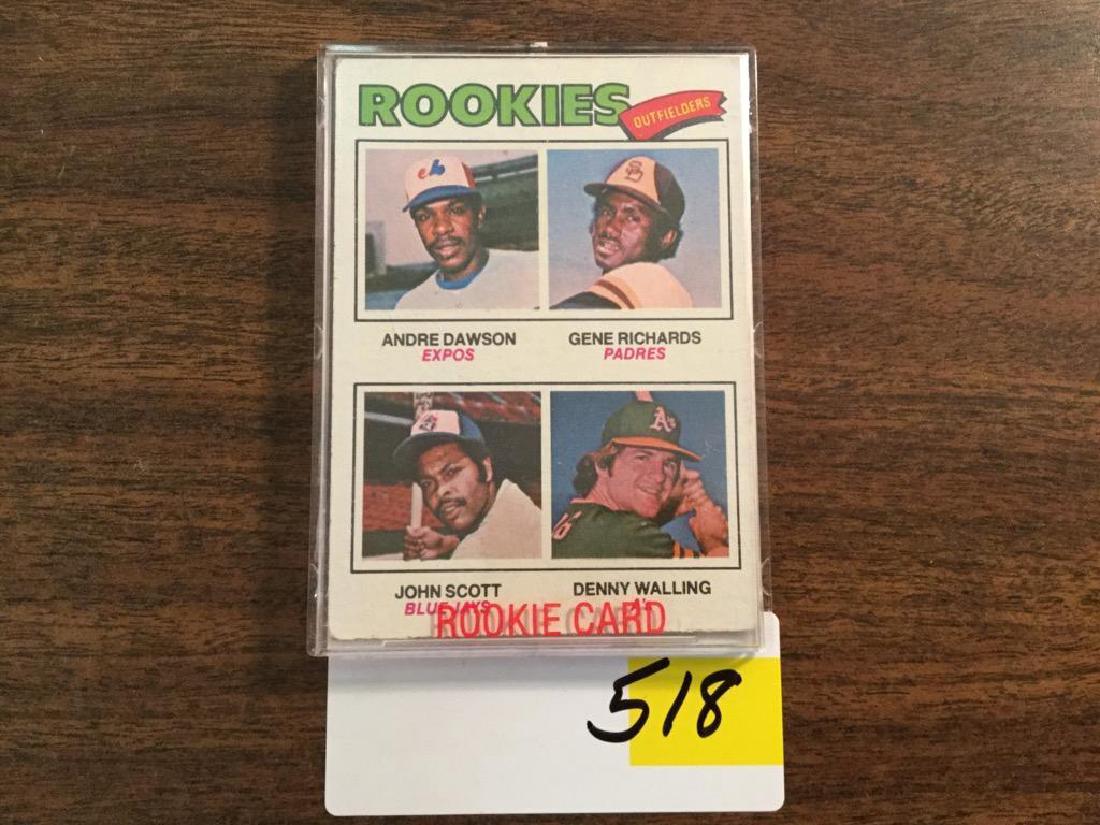 1977 TOPPS ANDRE DAWSON RC ROOKIE (1 of 2)