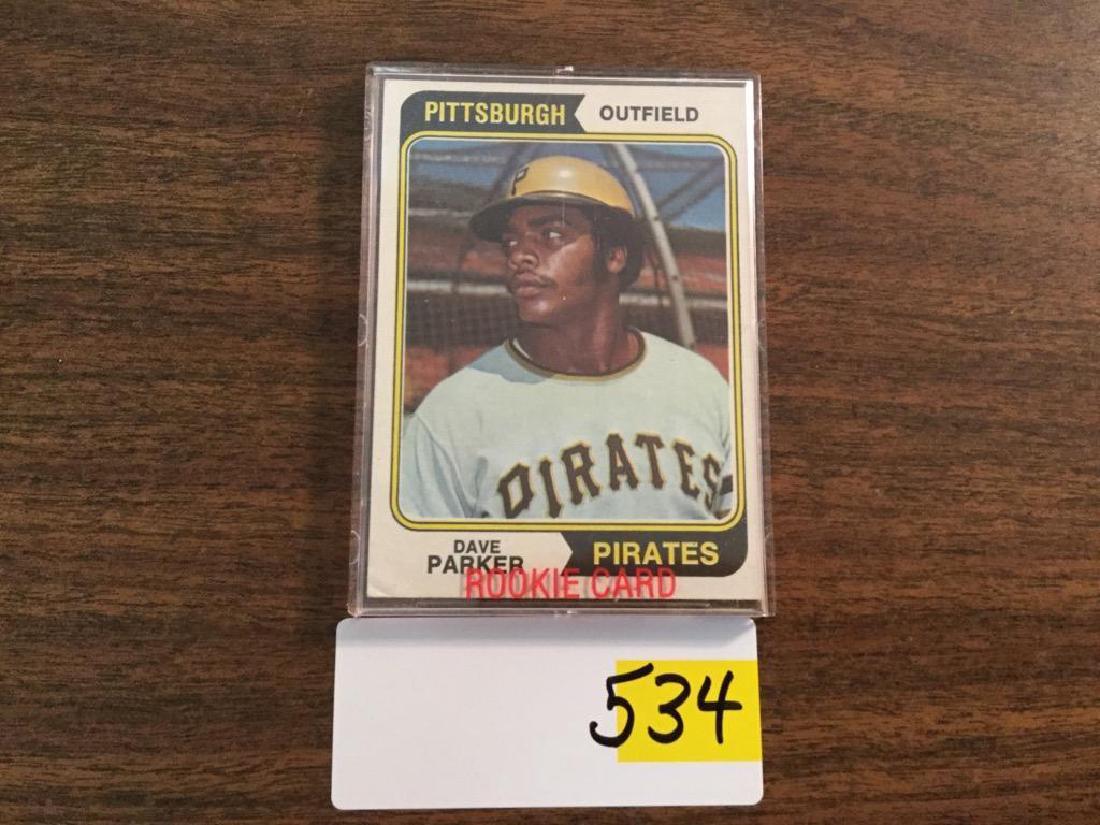 1974 TOPPS DAVE PARKER RC ROOKIE (1 of 2)