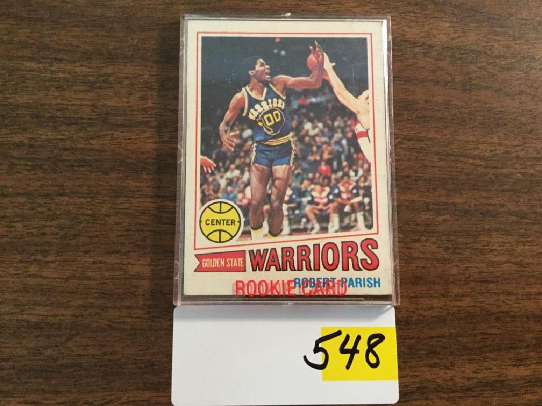 1977 TOPPS ROBERT PARISH RC ROOKIE (1 of 2)