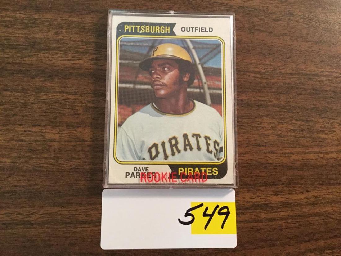 1974 TOPPS DAVE PARKER RC ROOKIE (1 of 2)