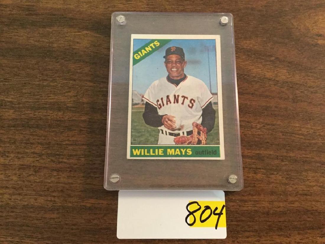 1966 TOPPS WILLIE MAYS: 1966 TOPPS WILLIE MAYS