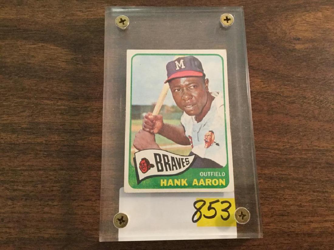 1965 TOPPS HANK AARON (1 of 2)