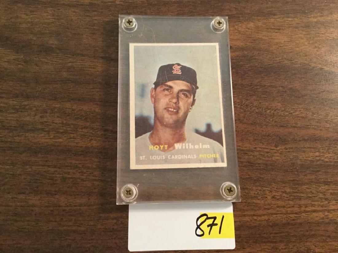 1957 TOPPS HOYT WILHELM (1 of 2)
