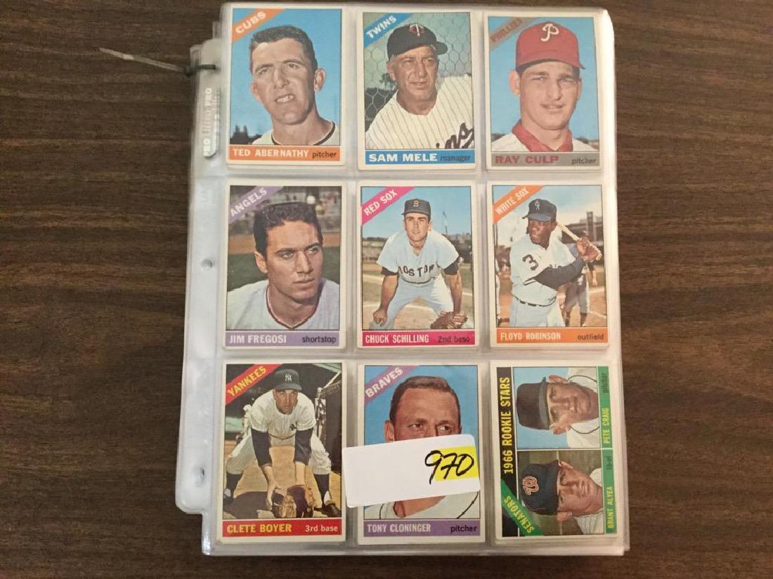 1966 TOPPS PARTIAL SET OF 245. (1 of 20)