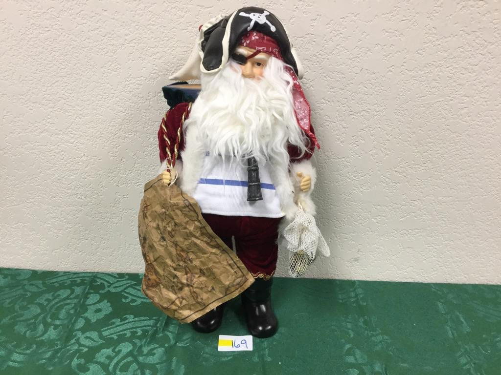 19" Pirate Santa (1 of 4)