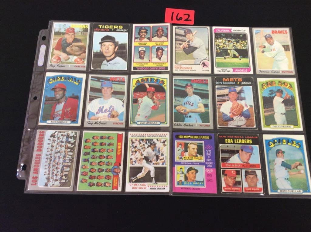 85 mixed years 1971 to 1978 Topps incomplete set (1 of 10)