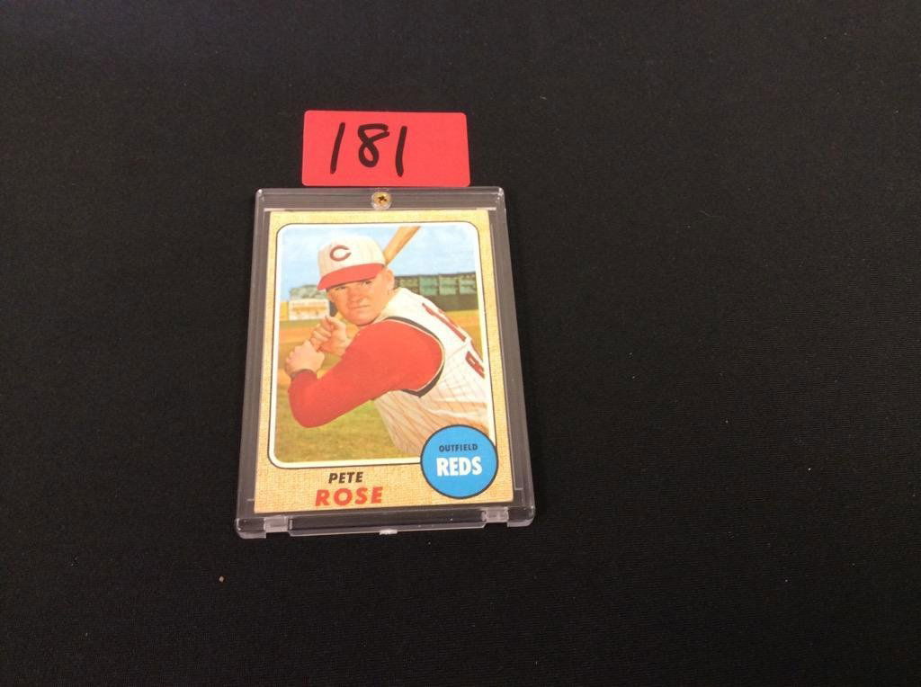 1968 Topps PETE ROSE (1 of 2)