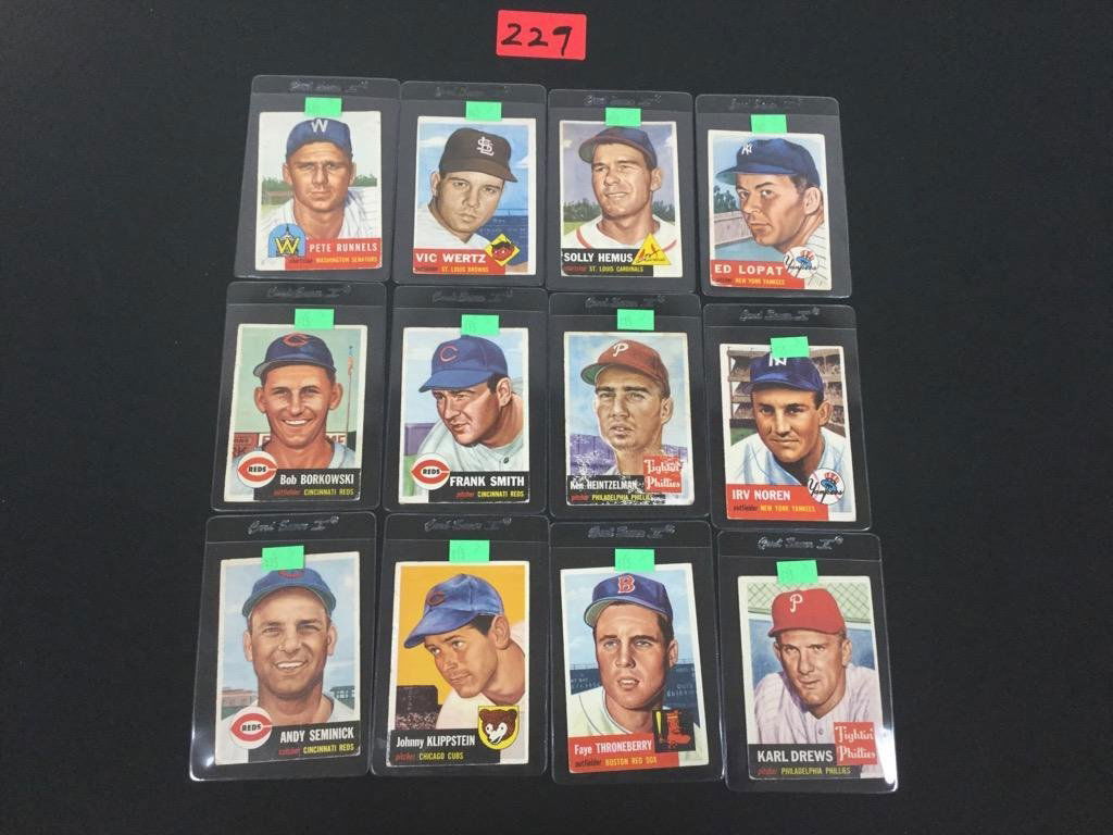 1953 mixed, incomplete set. 20 count. Nice addition to (1 of 4)