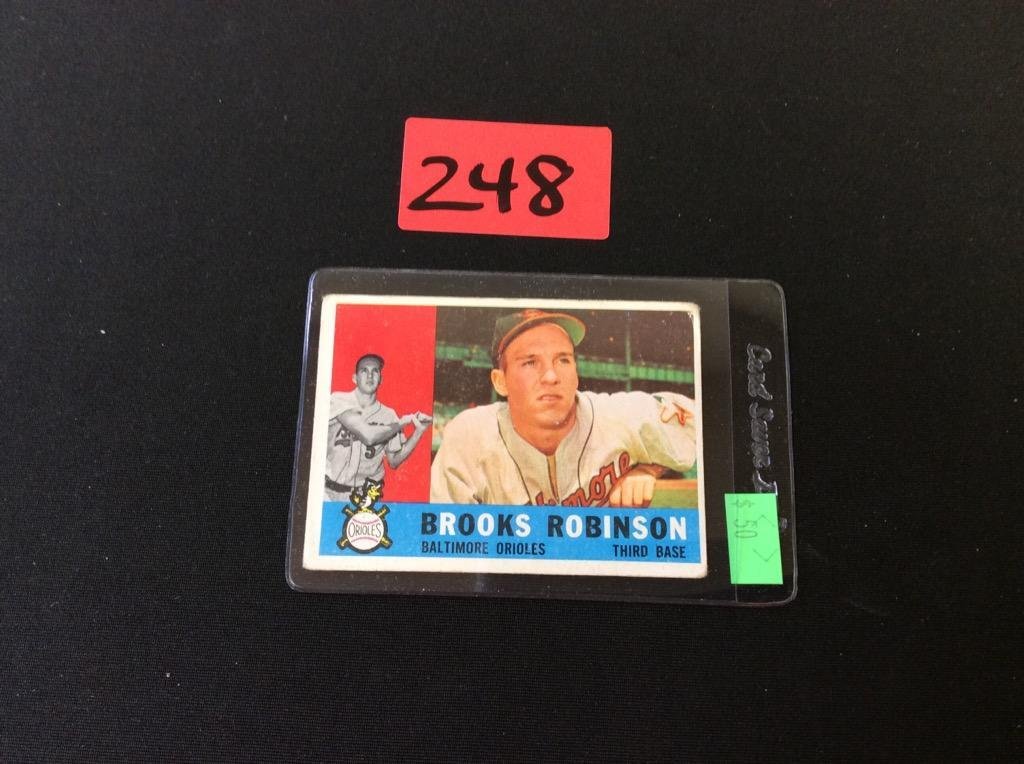 1960 Topps number 28 Brooks Robinson Good Card for any: 1960 Topps number 28 Brooks Robinson Good Card for any collector