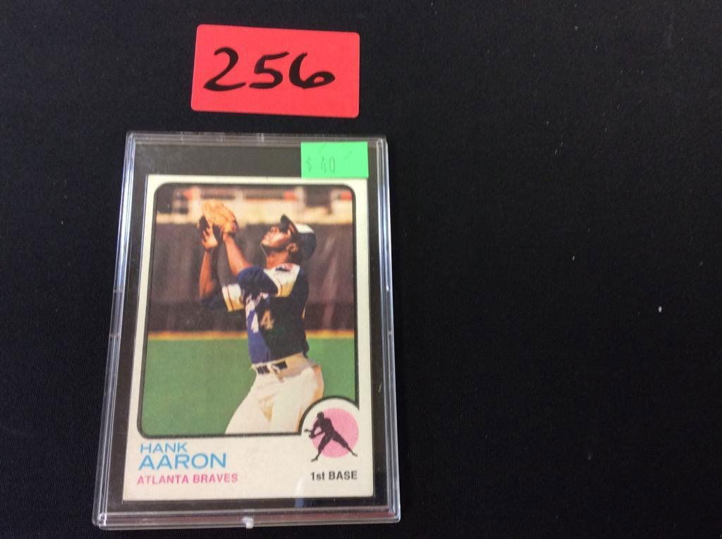 1973 Topps Number 100 Hank Aaron HOF VERY NICE (1 of 2)