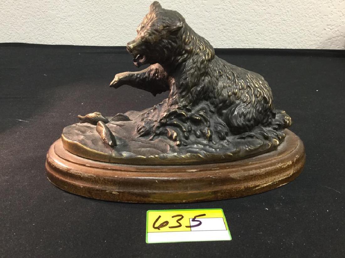 GALLERY ORIGINALS BRONZE SCULPTURE "GRIZZLY BEAR (1 of 7)