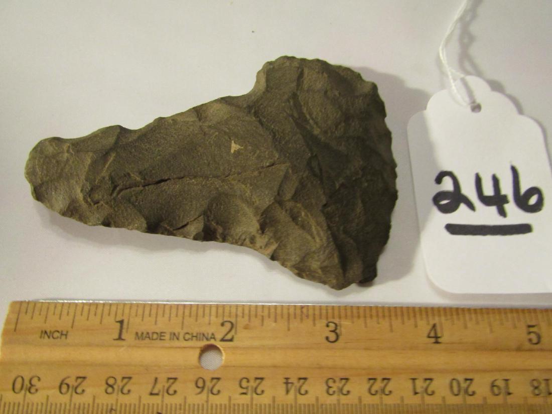 Flint hoe: 3 3/4" flint hoe