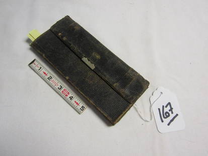 Ledger book: Small diary book with numerous (18) Indian drawings