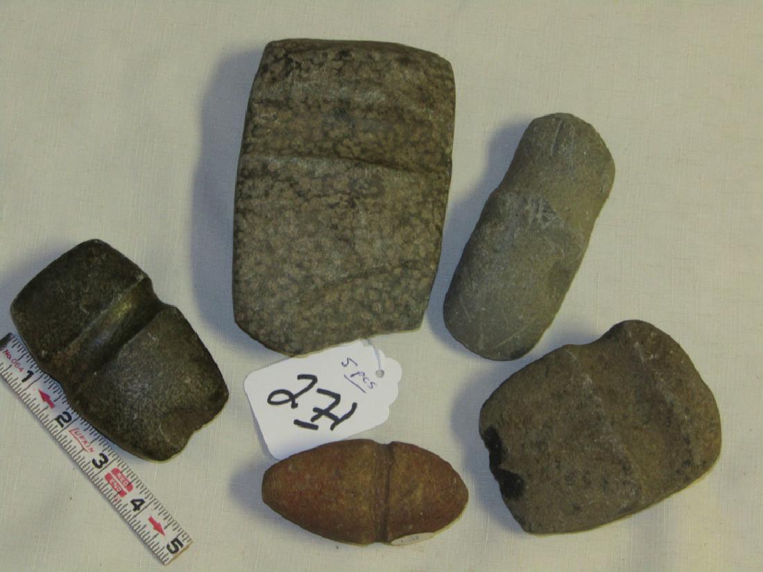 5 tools: 5 pc. Stone tools