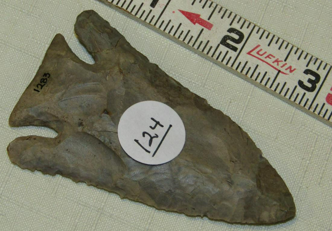 3 1/4" Lost Lake: 3 1/4" Lost Lake, broken and re-glued ear, marked 1283