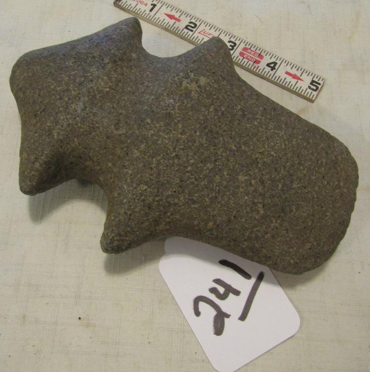 (?) 6 3/4" axe: 6 3/4" Michigan axe, full groove, (?)
