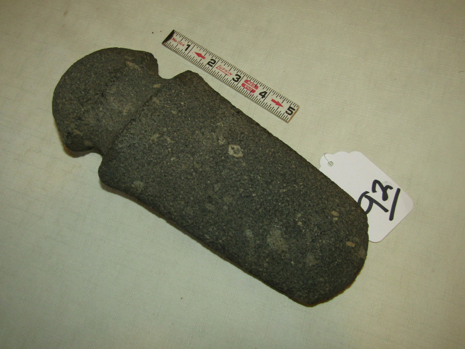 (?) Axe: Large 9 1/2" axe, full groove