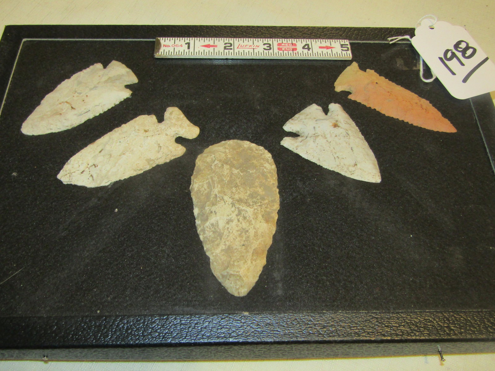 Points/Blade: Frame with 5 pc. Larger points and blade