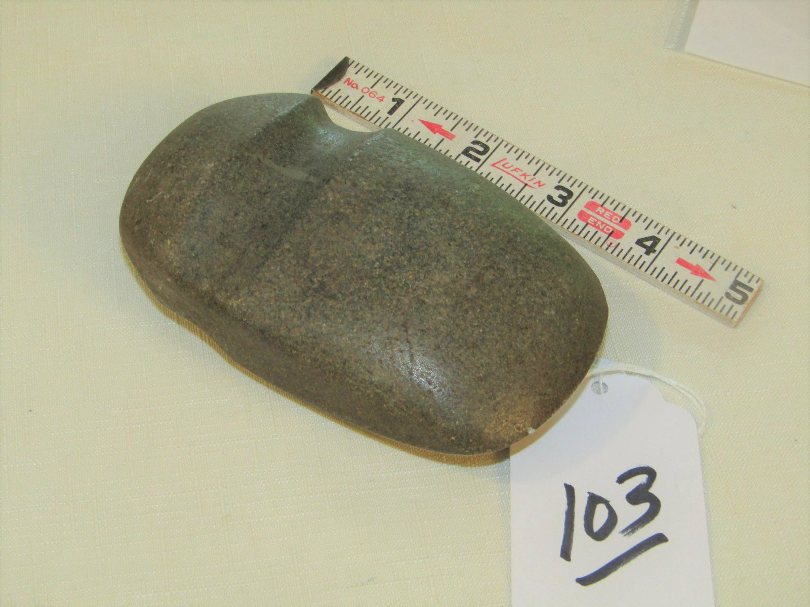 Axe: 4 1/2" axe, 3/4 groove