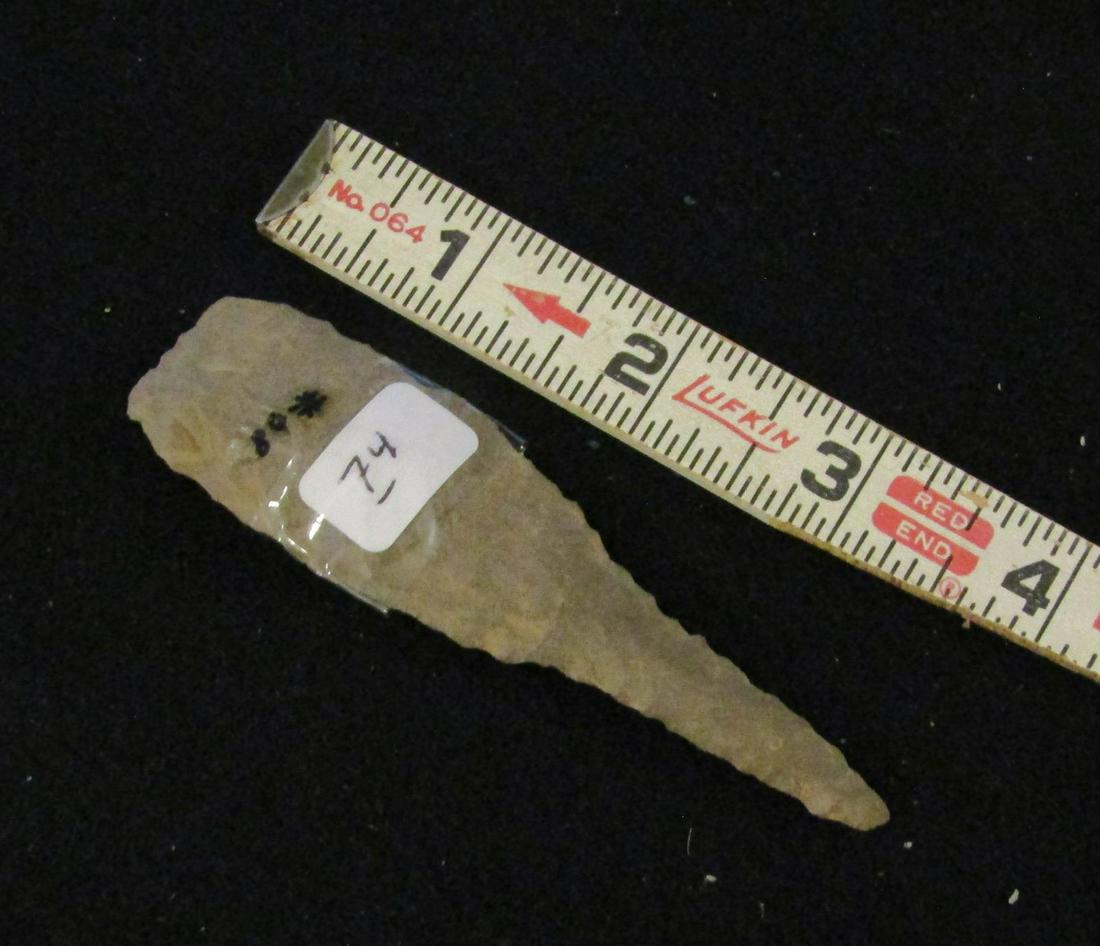 Drill: 3 13/16" flint drill