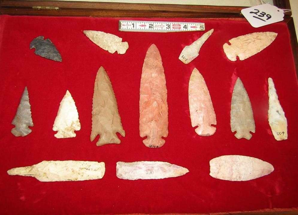 Wood case with 14 points and tools (1 of 1)