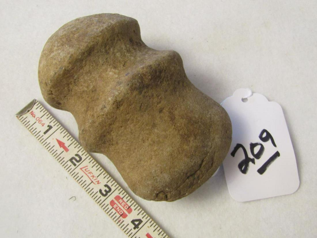 Axe: 4 1/2" full groove brown axe