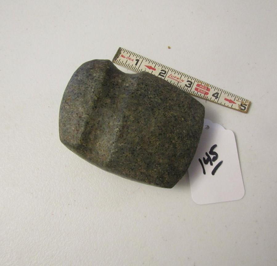 Axe: 4 1/8" axe, 3/4 groove