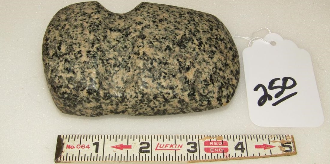 Axe: 4 3/8" axe, 3/4 groove