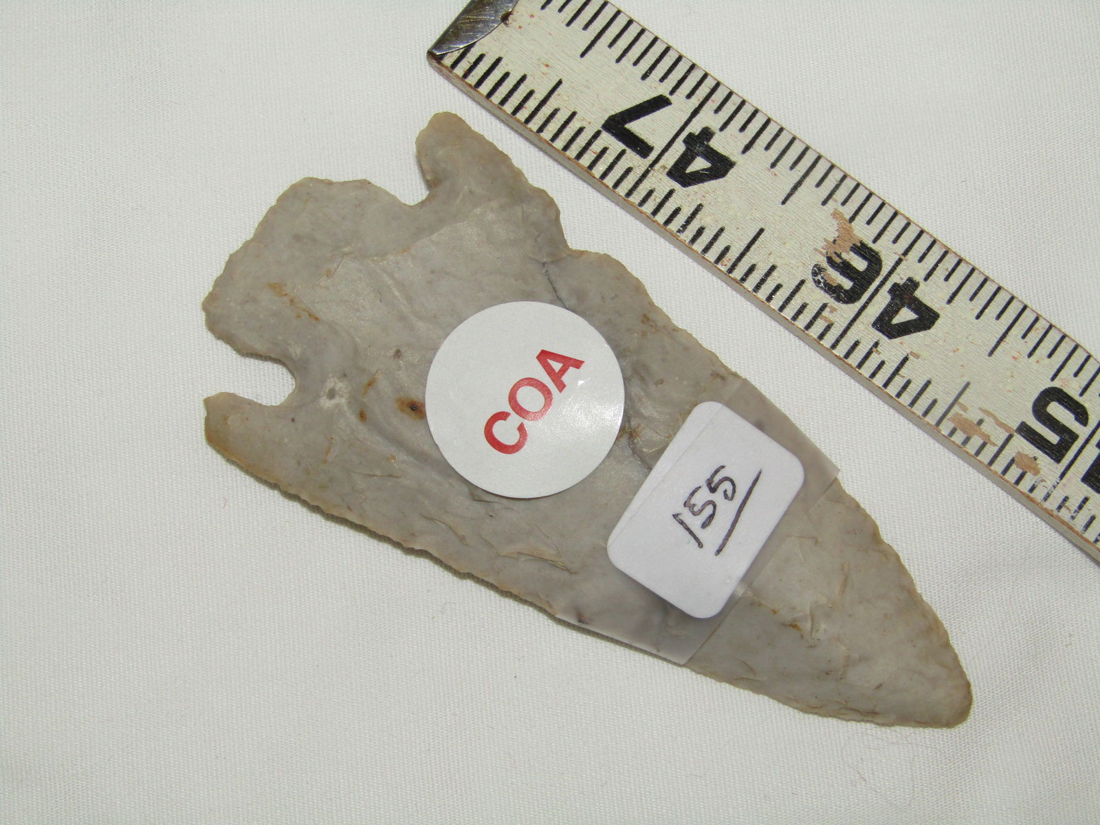 COA: Motley coa 3 3/8" Smith, Missouri