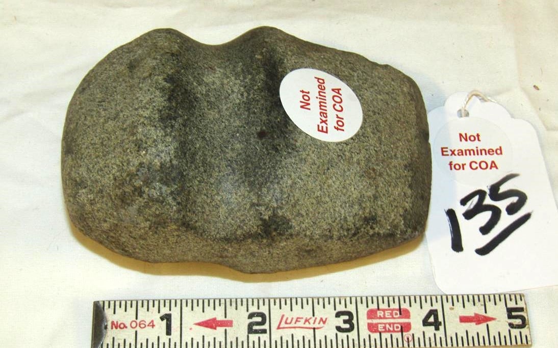 Axe: 4 1/8" axe, 3/4 groove, not examined for coa