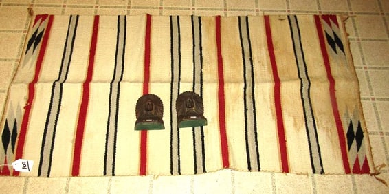 Navajo text, book ends