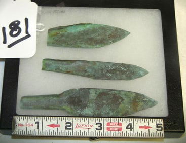 3 copper pcs